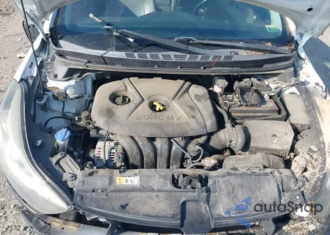 2016 Hyundai Elantra Limited z USA, uszkodzony, nr VIN 5NPDH4AE4GH654766